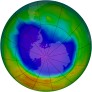 Antarctic Ozone 2011-09-25